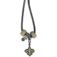 New Orleans Saints Euro Bead Necklace